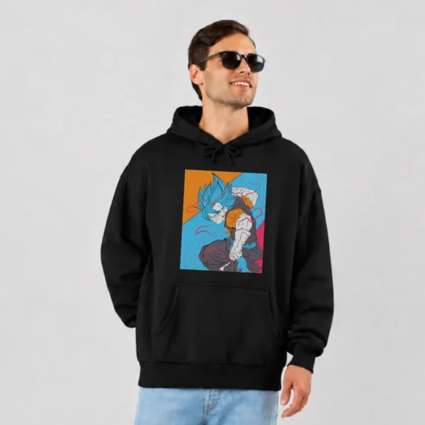 هودی انیمه دراگون بال طرح گوکو و وجیتا (Goku & Vegeta) کد 11899