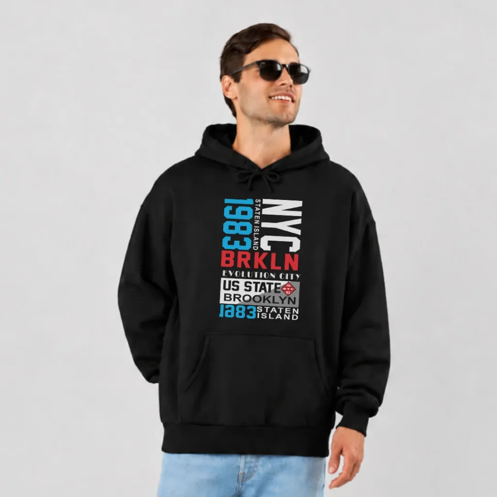 هودی نیویورک بروکلین طرح NYC 1983 کد 15740