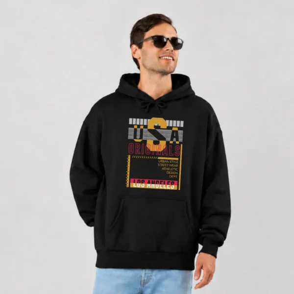 هودی تایپوگرافی USA Originals Streetwear کد 16081