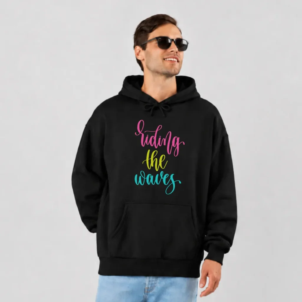 هودی طرح Riding The Waves کد 20382