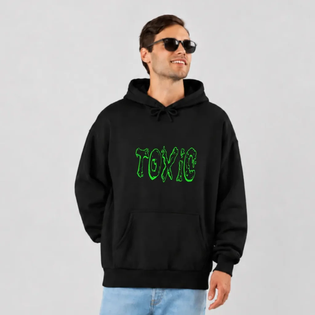 هودی تایپوگرافی Toxic کد 2170