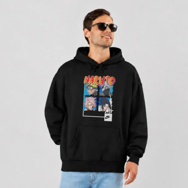 هودی انیمه ناروتو طرح Nike Air کد 23464