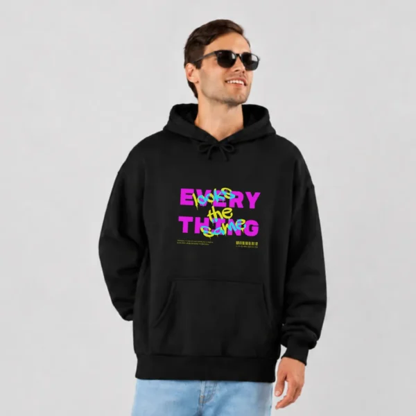 هودی تایپوگرافی رنگی Everything کد 2849