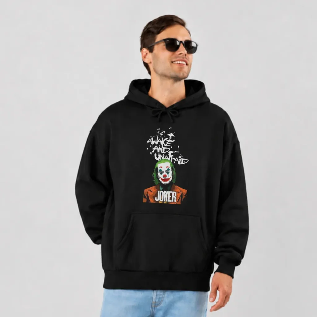هودی جوکر طرح Awake and Unafraid (Joker) کد 3312