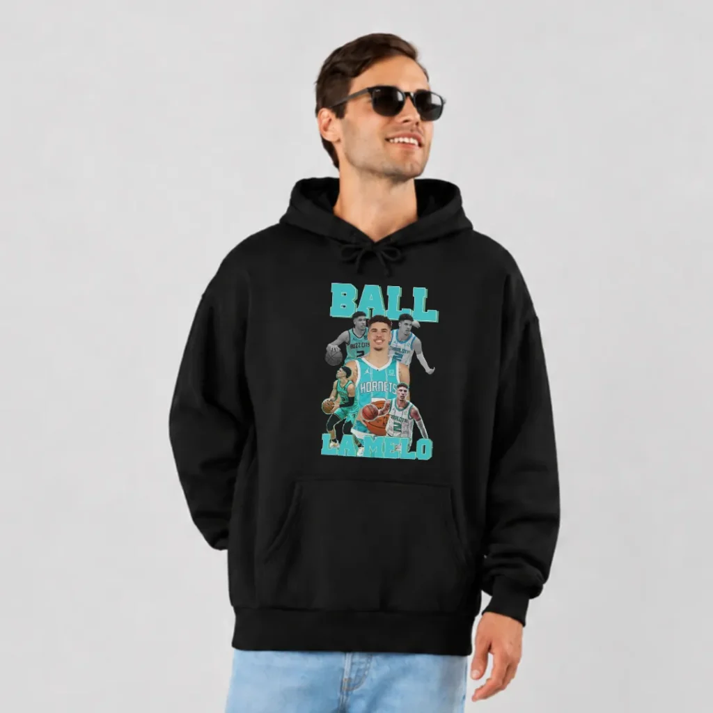هودی بسکتبال طرح لاملو بال (LaMelo Ball) کد 3375