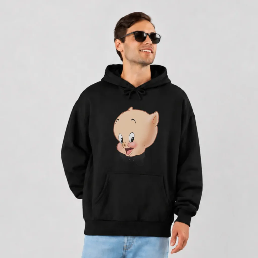 هودی شخصیت کارتونی پورکی پیگ (Porky Pig) کد 3614