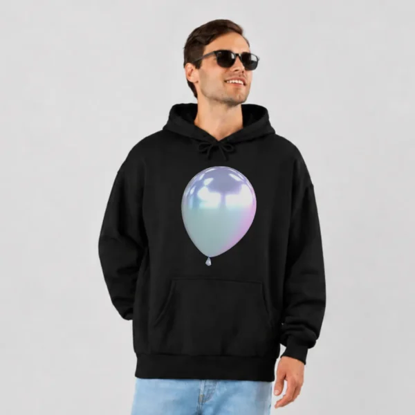 هودی طرح بادکنک براق (Chrome Balloon) کد 5088
