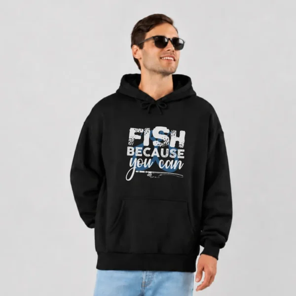 هودی ماهیگیری طرح Fish Because You Can کد 6920