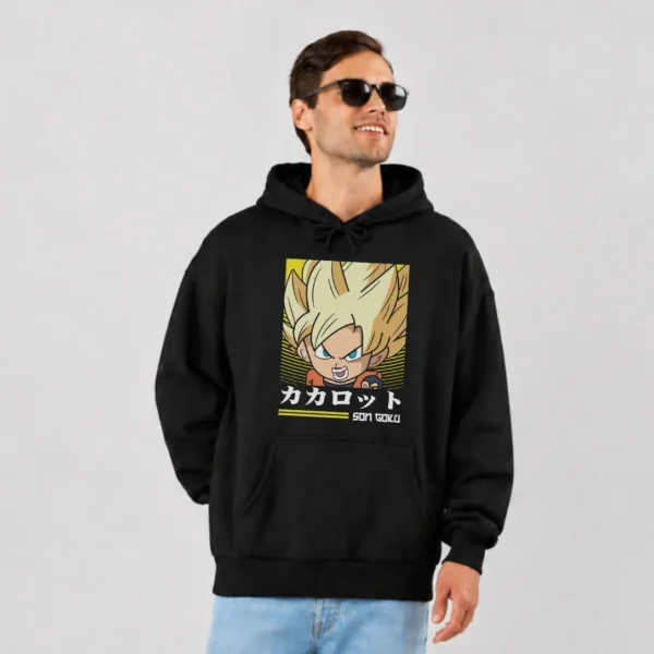 هودی انیمه دراگون بال طرح کاکاروت گوکو (Goku) کد 8396