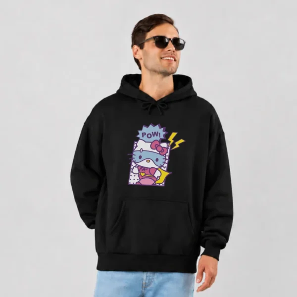 هودی هلو کیتی طرح POW (Hello Kitty) کد 8425