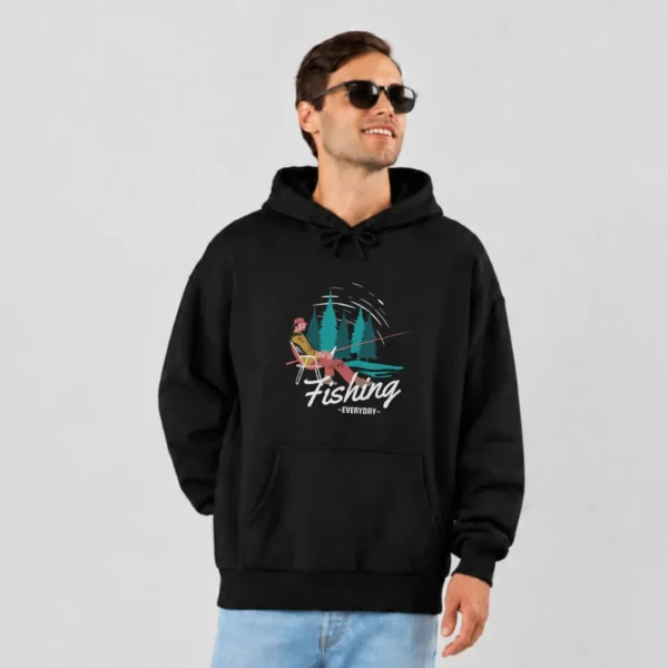 هودی ماهیگیری طرح Fishing Everyday کد 8584