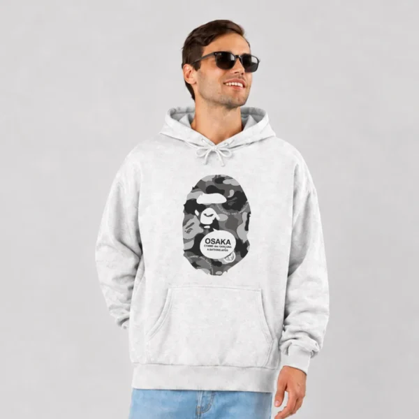 هودی استریت‌ویر طرح اوزاکا و بیپ (Osaka BAPE) کد po1062