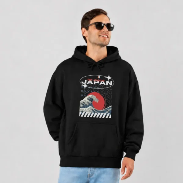 هودی ژاپن طرح خودرو و موج کاناگاوا کد po1120