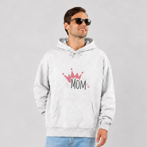 هودی مادر طرح MOM با تاج کد po1470