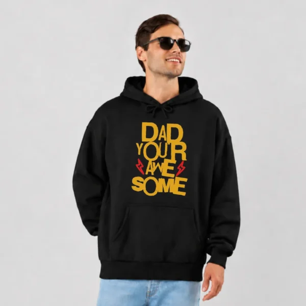 هودی پدر طرح Dad You’re Awesome کد po247