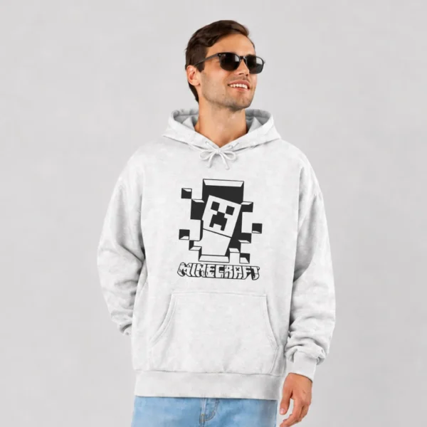 هودی ماینکرافت طرح کاراکتر پیکسلی (Minecraft) کد po2489