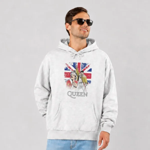 هودی گروه کویین طرح فردی مرکوری با پرچم بریتانیا (Queen) کد po2658