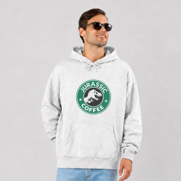 هودی پارک ژوراسیک طرح Jurassic Coffee کد po2688