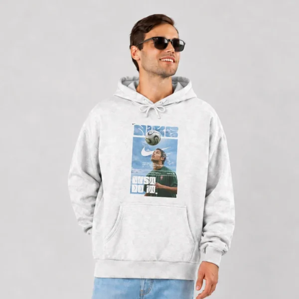 هودی فوتبال طرح Nike و بازیکن جوان کد po2805