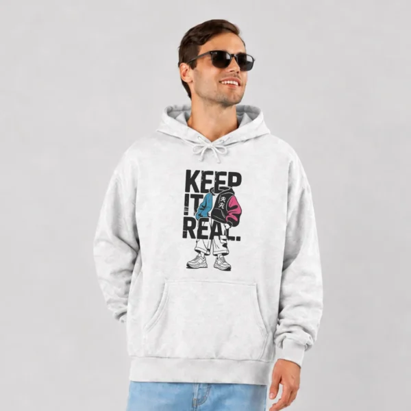 هودی استریت‌ویر طرح Keep It Real کد po3151