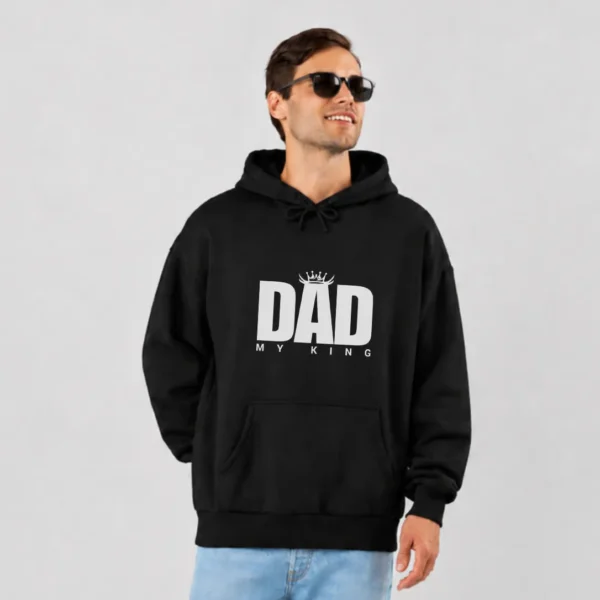 هودی پدر طرح Dad My King کد po359