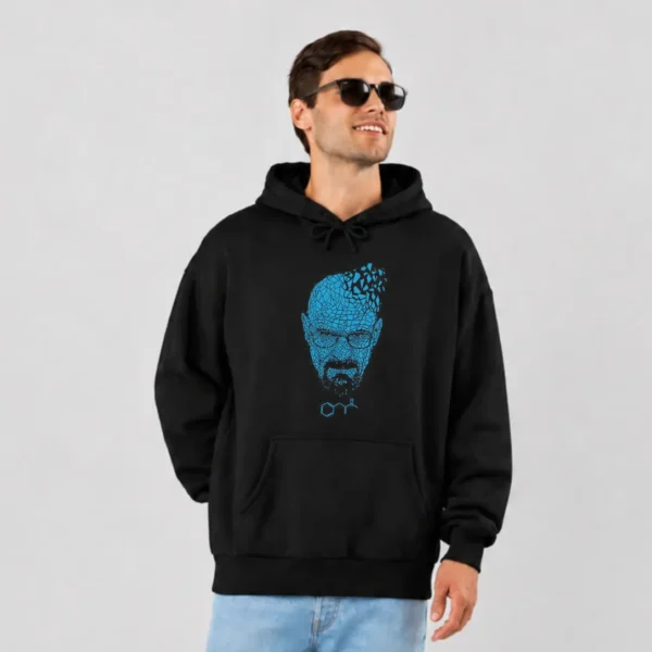 هودی بریکینگ بد طرح والتر وایت تایپوگرافی (Walter White) کد po3621