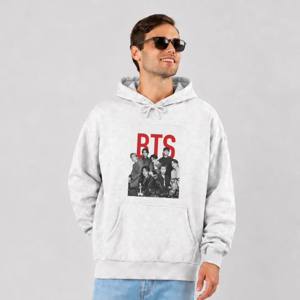 هودی بی‌تی‌اس طرح پرتره گروهی (BTS) کد po47