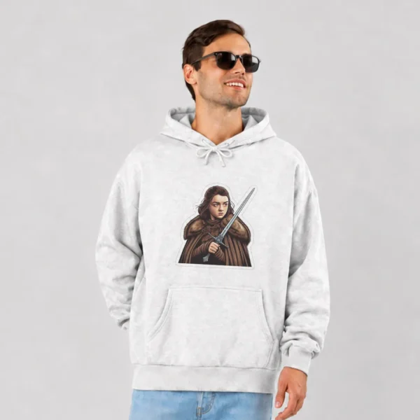 هودی گیم آف ترونز طرح آریا استارک (Arya Stark) کد po5302