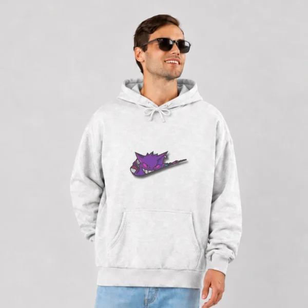 هودی نایکی و پوکمون طرح گنگار (Gengar) کد po5618