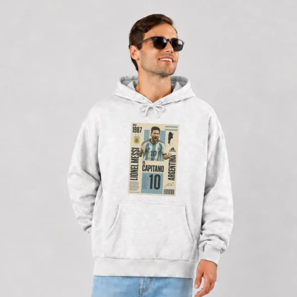 هودی لیونل مسی طرح کاپیتان آرژانتین کد po5831