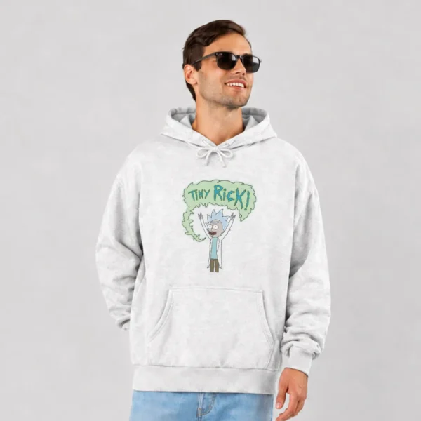 هودی ریک و مورتی طرح تینی ریک (Tiny Rick) کد po5926