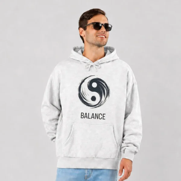 هودی یین یانگ طرح Balance کد po629