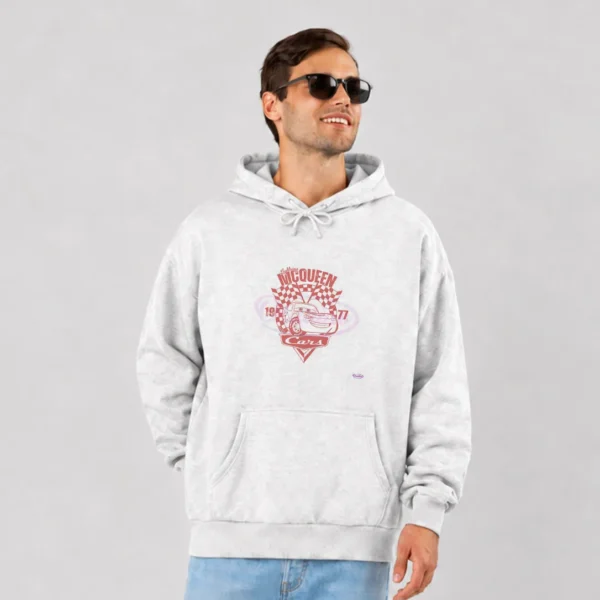 هودی ماشین‌ها طرح لایتنینگ مک‌کوئین وینتیج کد po6767