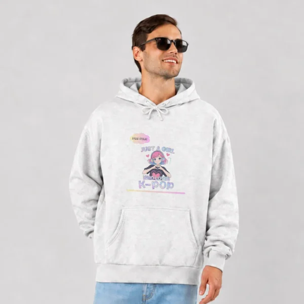 هودی کی‌پاپ طرح دختر عاشق موسیقی کد po7182