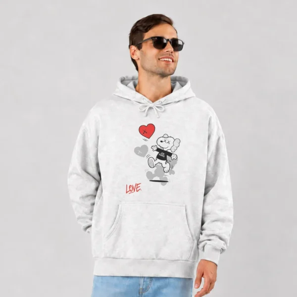 هودی کاوز طرح عشق و قلب (KAWS) کد po996