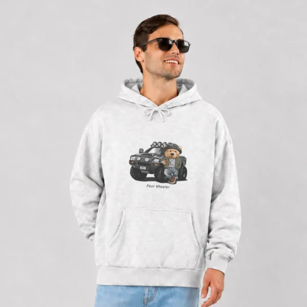 هودی خرس تدی آفرودسوار طرح Four Wheeler کد 10162