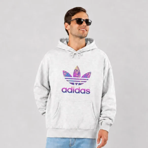 هودی آدیداس طرح لوگوی رنگارنگ هنری (Adidas) کد 12171