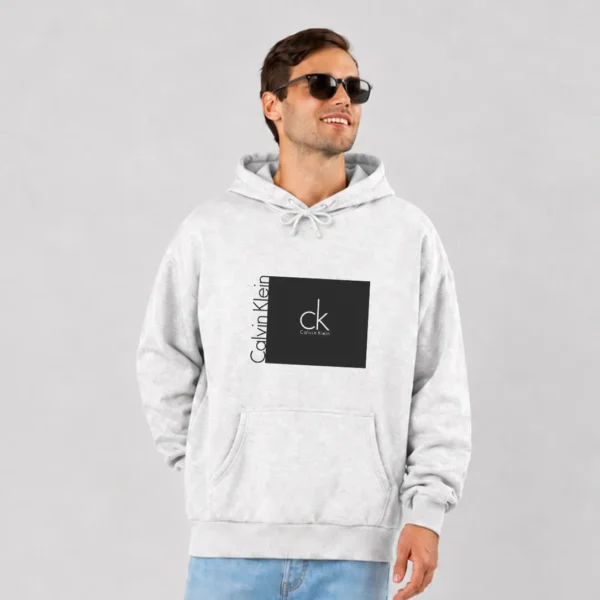 هودی طرح لوگوی مشکی Calvin Klein کد 14425