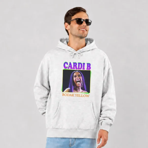 هودی طرح پوستر Cardi B Bodak Yellow کد 14582