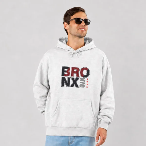 هودی طرح تایپوگرافی Bronx NYC
