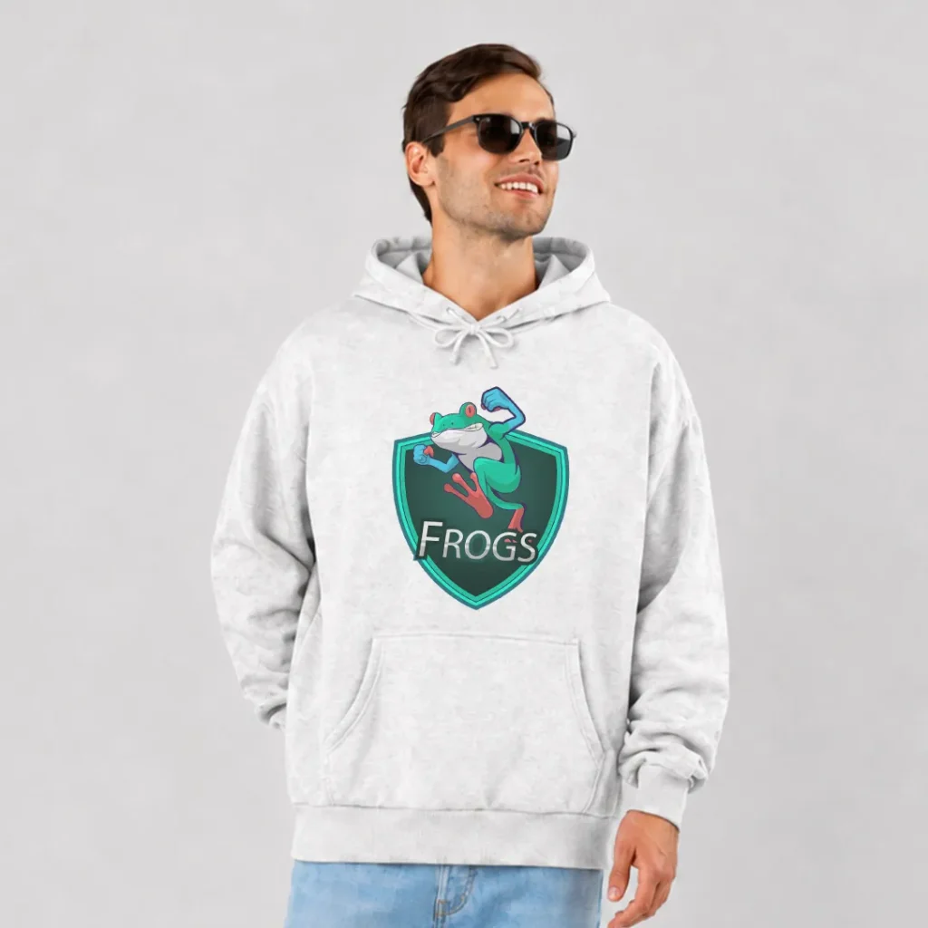 هودی قورباغه طرح بج Frogs کد 19381
