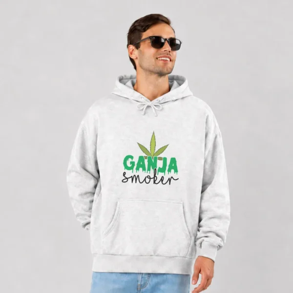 هودی نوشته Ganja Smoker کد 19630
