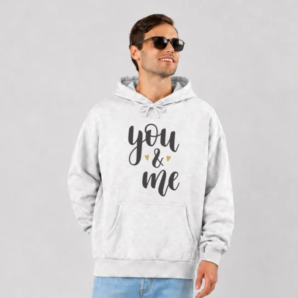 هودی نوشته You & Me کد 20780