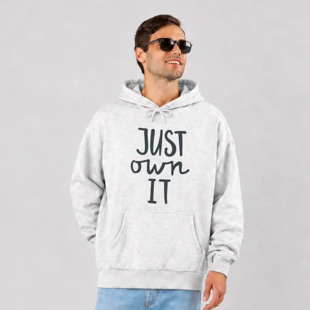 هودی تایپوگرافی Just Own It کد 21005