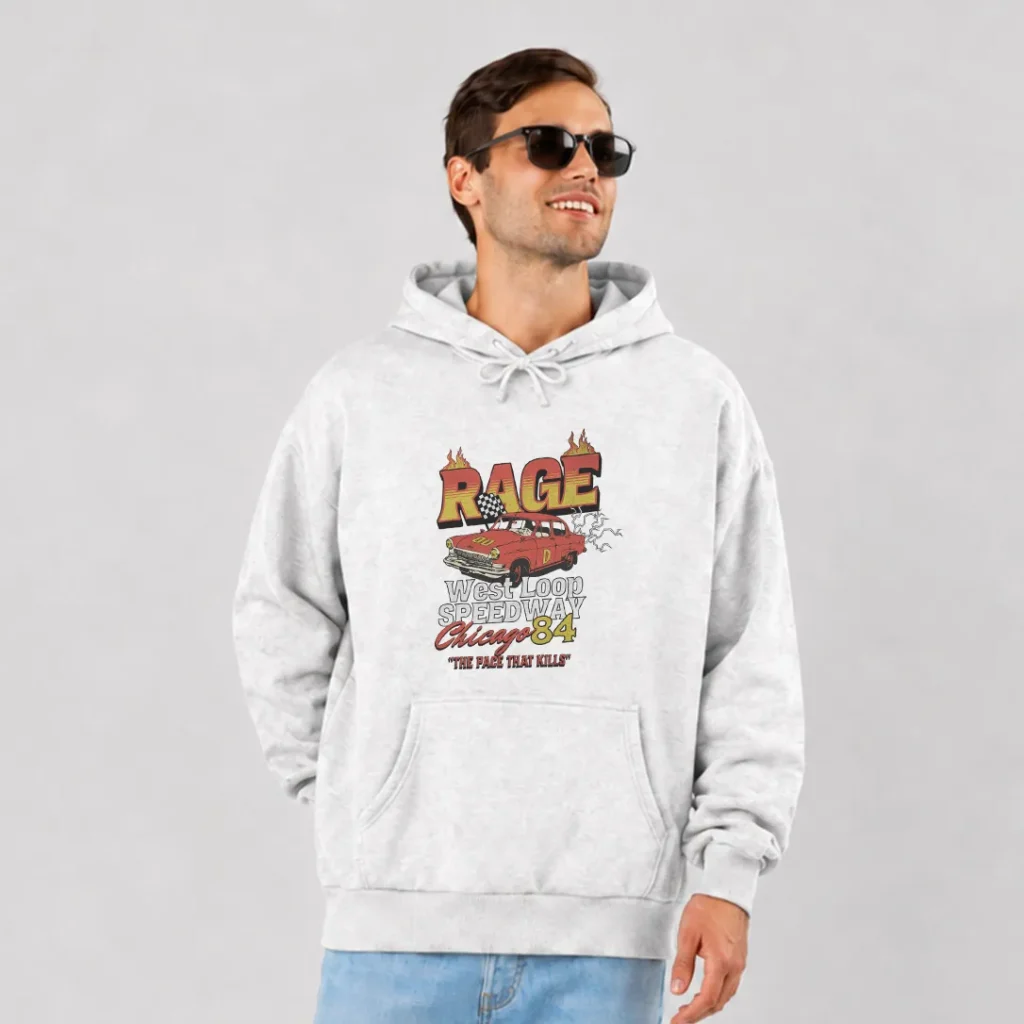 هودی ماشین کلاسیک طرح Rage Speedway Chicago 84 کد 2634