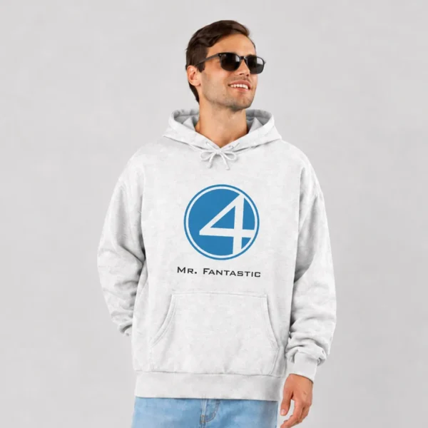 هودی مارول طرح لوگوی مستر فنتستیک (Mr. Fantastic) کد 2801