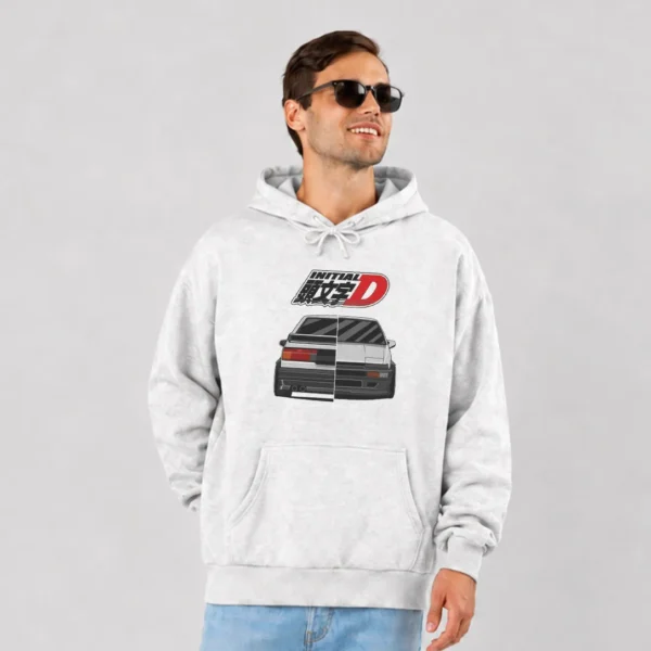 هودی ماشین ژاپنی طرح اینیشیال دی (Initial D) کد 3354