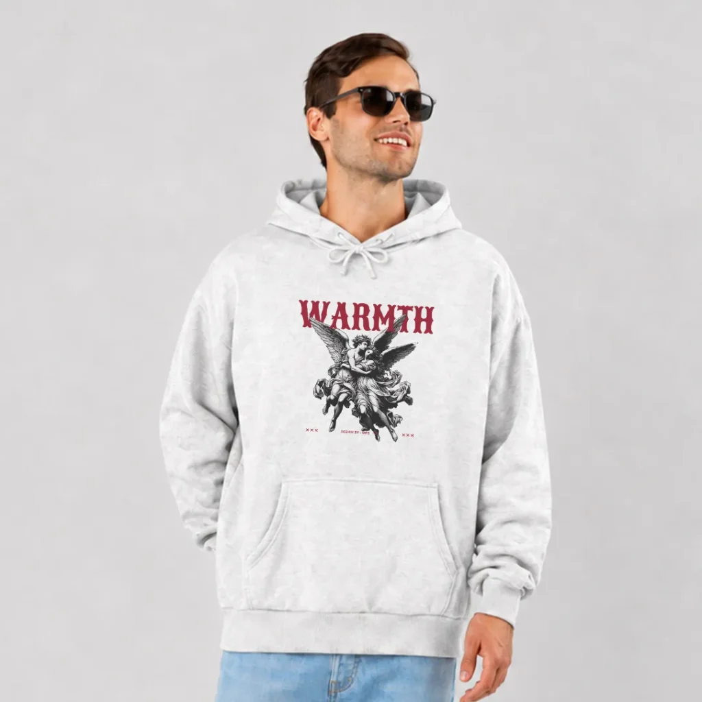 هودی فرشته طرح Warmth کد 3587