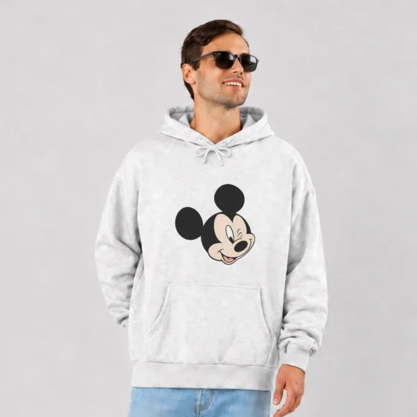 هودی میکی موس طرح چهره کارتونی (Mickey Mouse) کد 3725