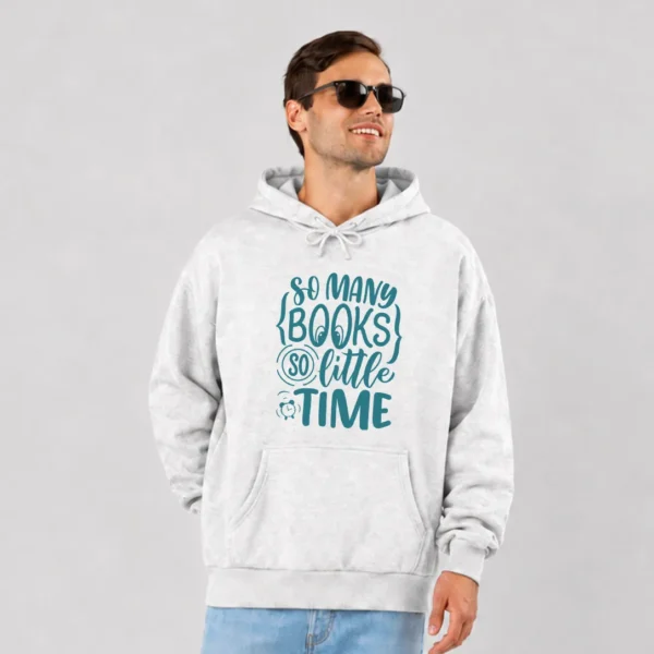 هودی کتاب‌دوستی طرح So Many Books So Little Time کد 8162